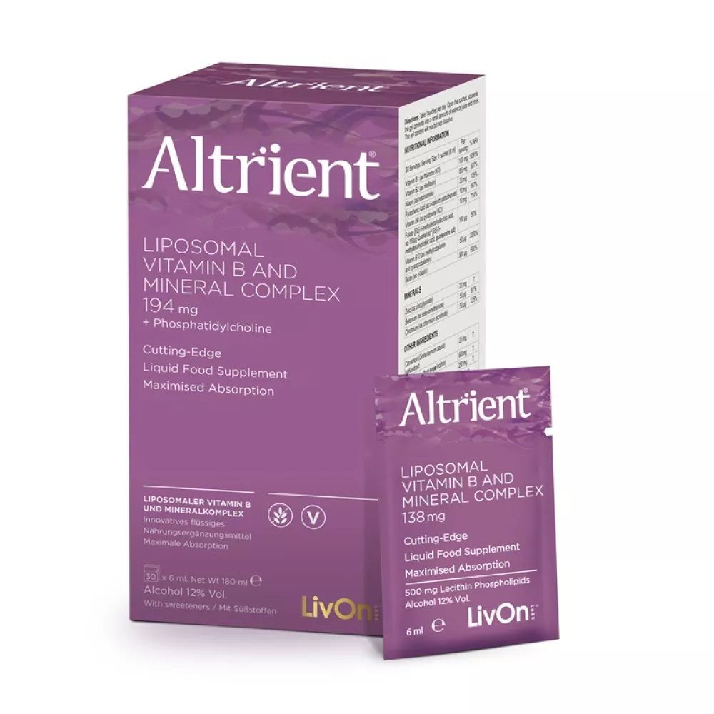 Altrient B – complex de B-uri bioactive liposomale, LivOn Labs