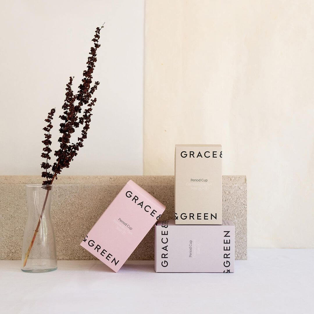 Grace and Green – Pachet 2 cupe menstruale marime A si B