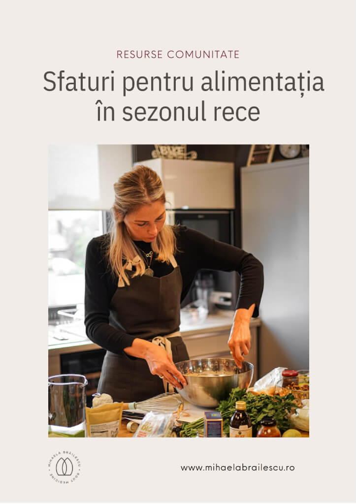 Copertă - Alimentația în sezonul rece - Mihaela Brăilescu